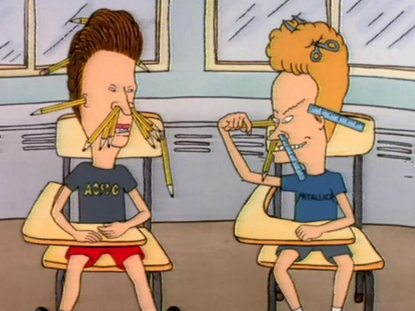 Beavis and Butt-Head - They're Coming to Take Me Away, Huh Huh (aka Psychiatrist)/ Jump!