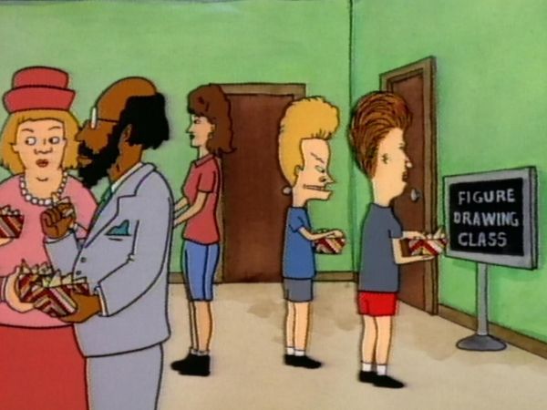 Beavis and Butt-Head - Figure Drawing / Date Bait