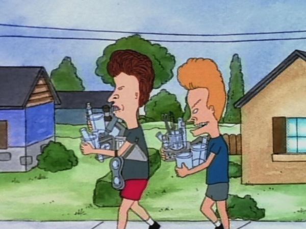 Beavis and Butt-Head - The Mystery of Morning Wood / U.S. History