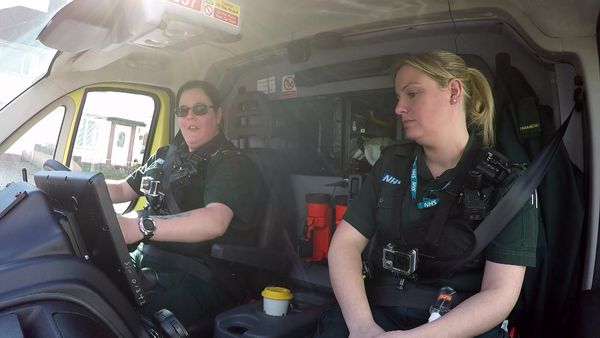 Inside the Ambulance - Smart Kid!