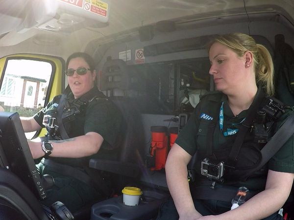 Inside the Ambulance - Smart Kid!