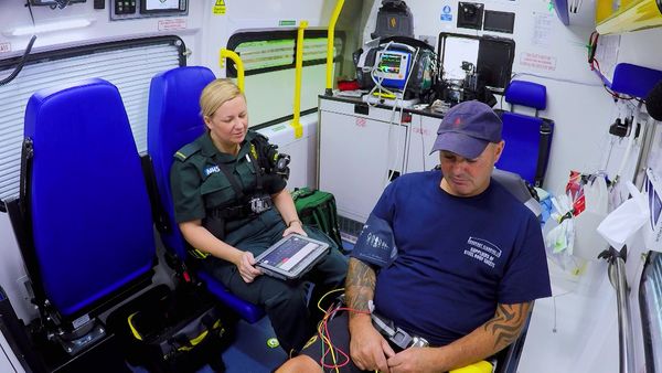 Inside the Ambulance - Geezer Pleaser