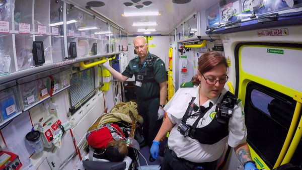 Inside the Ambulance - Floored