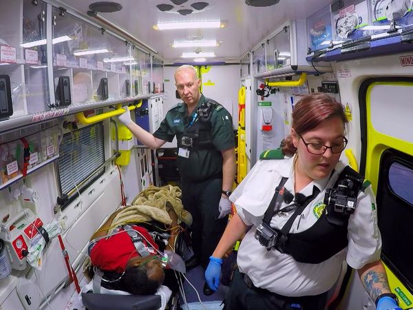 Inside the Ambulance - Floored