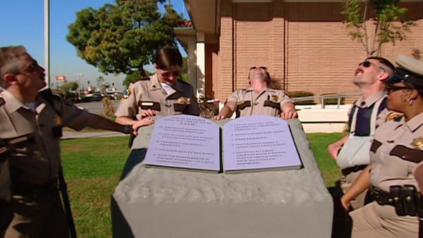 RENO 911! - Dangle's Wife Visits