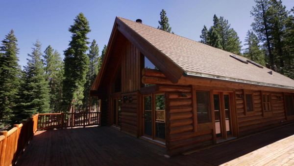 Log Cabin Living - Lake Tahoe Log Cabin Adventure