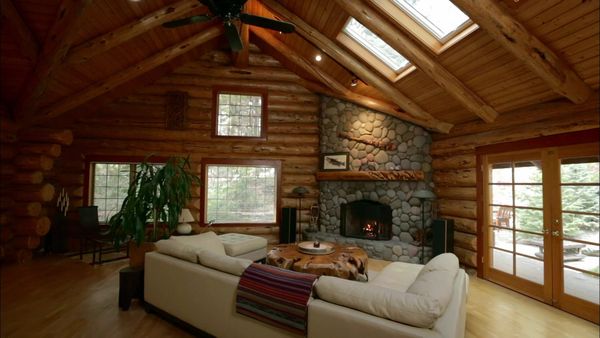 Log Cabin Living - Oregon Luxury Log Cabin