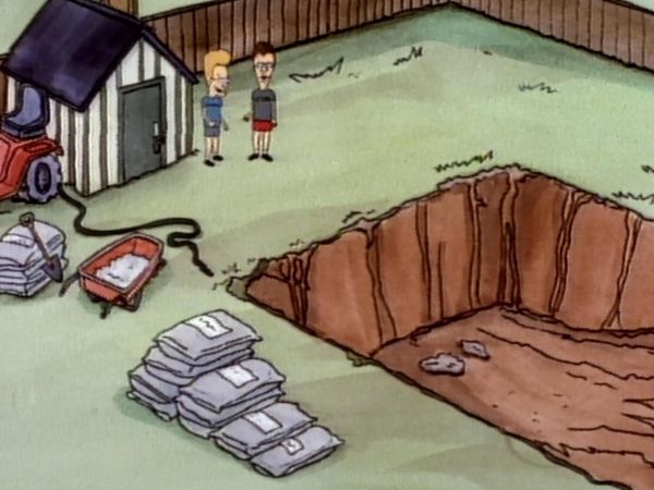 Beavis and Butt-Head - Pool Toys / Beavis & Butt-Head's Island