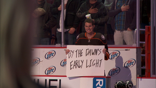 Tosh.0 - February 1, 2011 - National Anthem Fail Girl