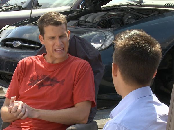 Tosh.0 - Reporter Who Can't Break Glass