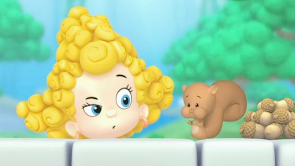 Bubble Guppies - Menino encontra esquilo