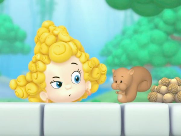 Bubble Guppies - Menino encontra esquilo