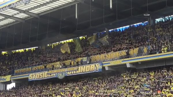 3point.dk: Stemningsvideoer - Lyden af Sydsiden: Stemningsvideo fra tribunen: Brøndby IF - FCM (21/4/2024)