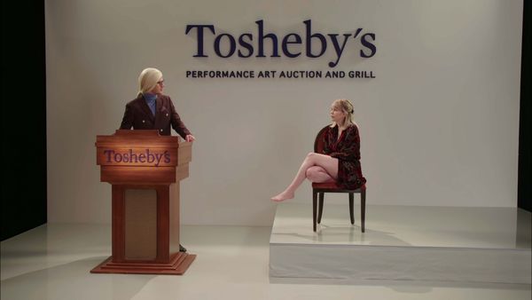 Tosh.0 - Naked Hanging Artist