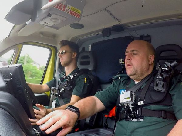 Inside the Ambulance - Inside the Ambulance 708