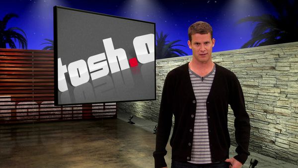 Tosh.0 - Reporter Who Can't Break Glass