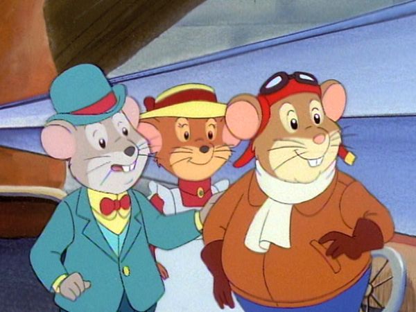 Os Camundongos Aventureiros - Aqueles ratos incríveis em suas máquinas voadoras