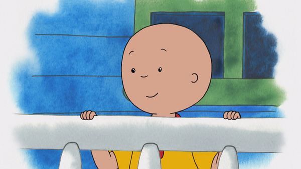 Caillou - O convidado que veio dormir // Jogos no parque // A cabana do açúcar //  O mistério do inverno // O dia de neve do Caillou