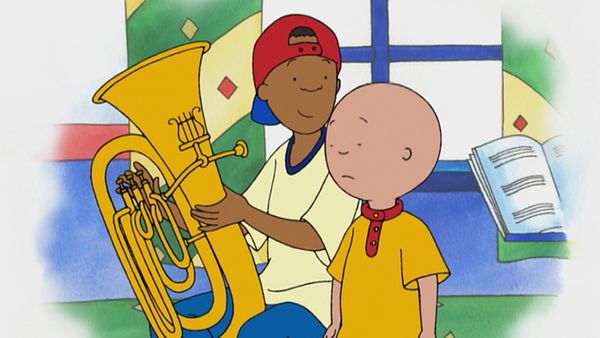 Caillou - As cenouras desaparecidas // A parada do Caillou // Quem mugiu? // Siga o som! // A caixa de música