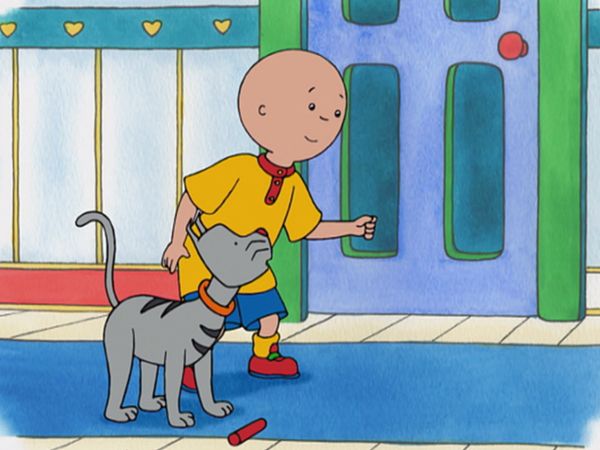 Caillou - O SuperCaillou! // O passeio de metrô // Caillou vence a corrida // Tão boa quanto uma nova // Eu, robô
