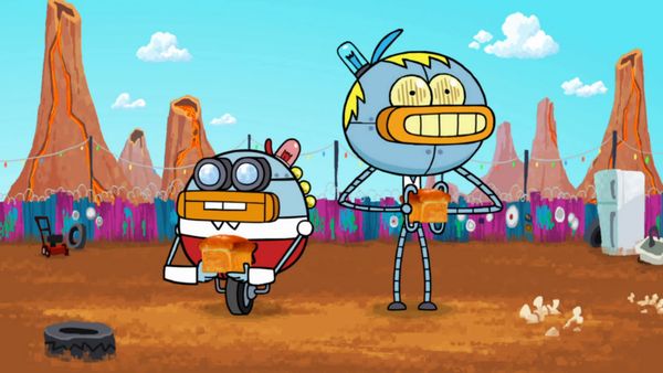 Breadwinners - Robo-Problema / Los valientes y el moho