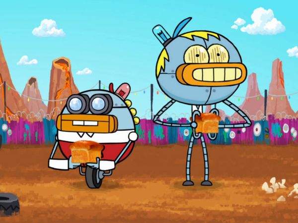 Breadwinners - Robo-Problema / Los valientes y el moho