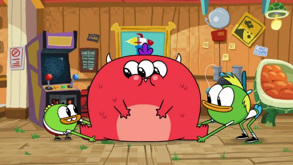 Breadwinners - Aventuras cuidando a traserito de bebé / Sopanca