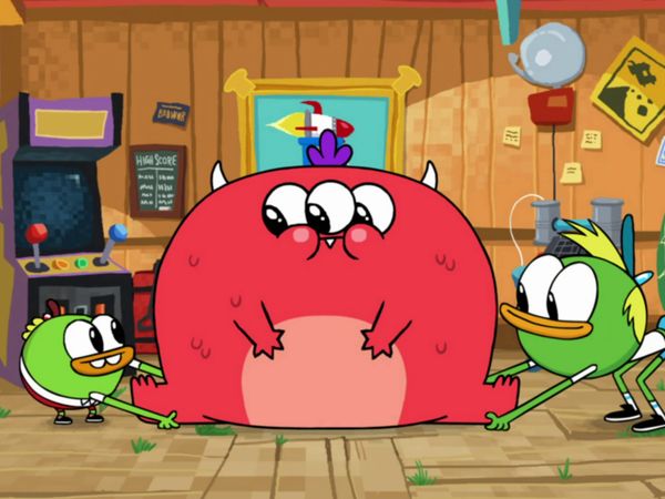 Breadwinners - Aventuras cuidando a traserito de bebé / Sopanca