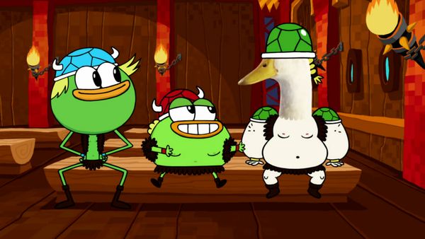 Breadwinners - Patos Vikingos / Pan de cumpleaños