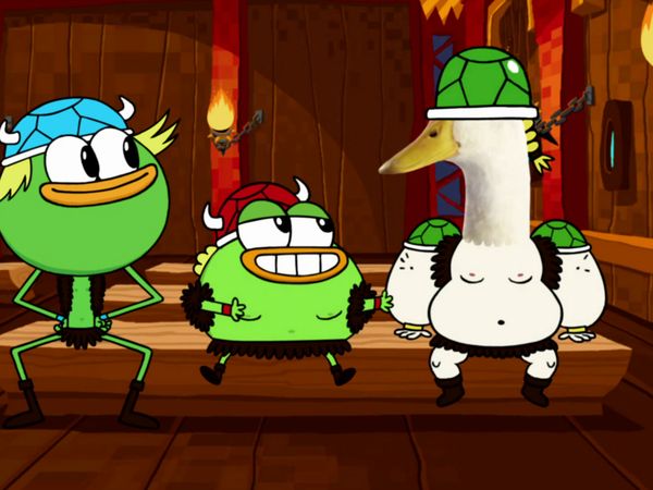 Breadwinners - Patos Vikingos / Pan de cumpleaños