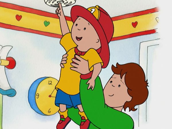 Caillou - As moedas do Caillou // O passeio de canoa do Caillou // Caillou e a escavadeira // Caillou, o bombeiro // Caillou toma conta das horas