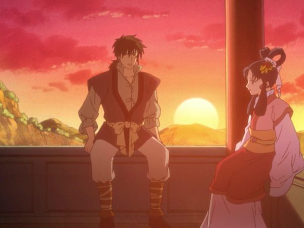 The Story of Saiunkoku - Tears Fall From the Eyes Like Rain Fall From the Skies