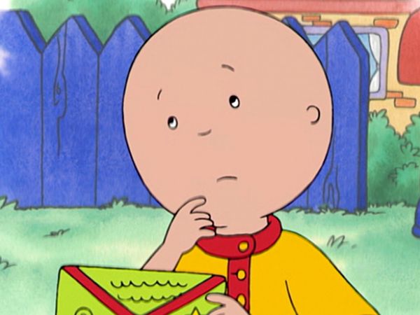 Caillou - Onde eu moro // Um bom amigo // Faça como eu // Bem na hora // Senhor Consertador
