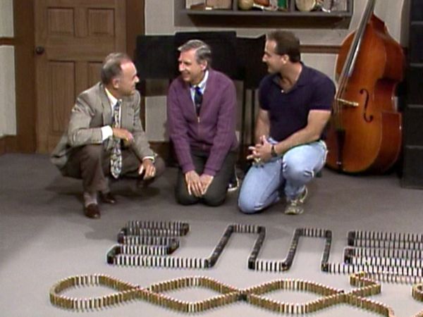 Mister Rogers' Neighborhood - Up & Down: Dominoes!