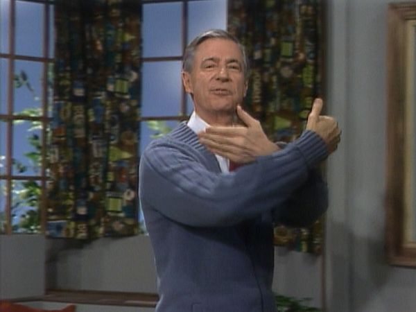 Mister Rogers' Neighborhood - Mime Artist Motoko