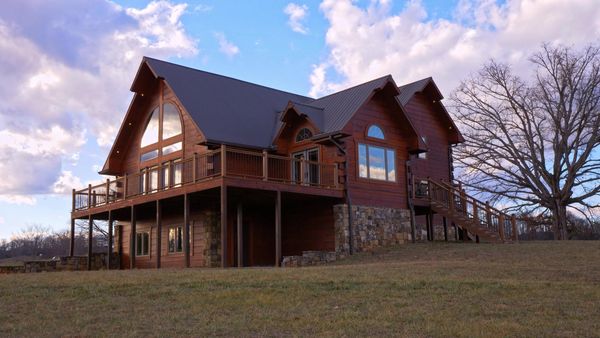 Log Cabin Living - All in a Hard Day's Work