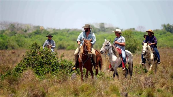Man Eats Wild - Columbian Cowboys