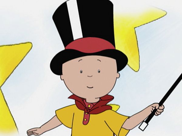 Caillou - Mostre e conte // Caillou, o mágico // O castelo de Caillou