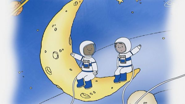 Caillou - Aventura magnética // Caillou, o caçador de dinossauro // Caillou, o astronauta