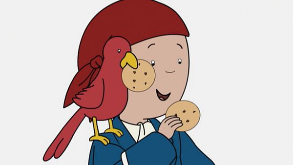 Caillou - Caillou bibliotecário // Caillou adora livros // Caillou, o contador de histórias