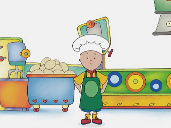 Caillou - Um presente para a mamãe // Caillou, o cozinheiro // Caillou, o pintor