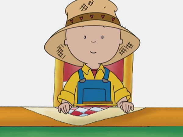 Caillou - Um dia agridoce // O show de fantoches do Caillou // A coleção do Caillou