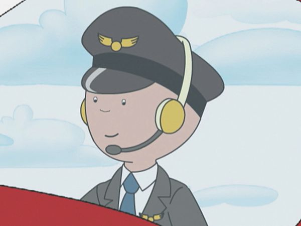 Caillou - Capitão Caillou // O som mais alto // O primeiro casamento de Caillou