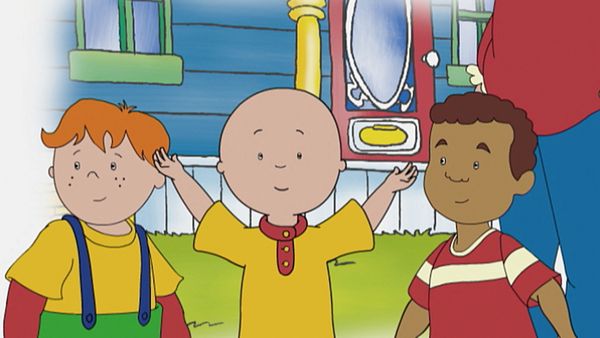 Caillou - A surpresa do Caillou // Uma surpresa para a Tia Anne // Festa do pijama surpresa