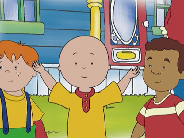 Caillou - A surpresa do Caillou // Uma surpresa para a Tia Anne // Festa do pijama surpresa