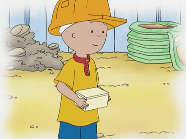 Caillou - Caillou, o construtor de estradas // A aventura de Caillou em uma construção // Uma casa no céu