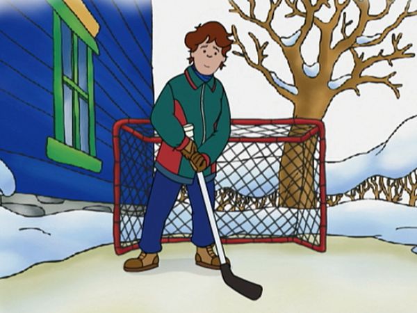 Caillou - Flocos de neve // Caillou dá uma tacada e faz gol! // Caillou anda de trenó