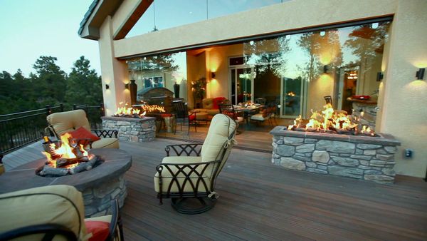 Mega Decks - The Ultimate Luxury Deck With A Two-Story Waterfall