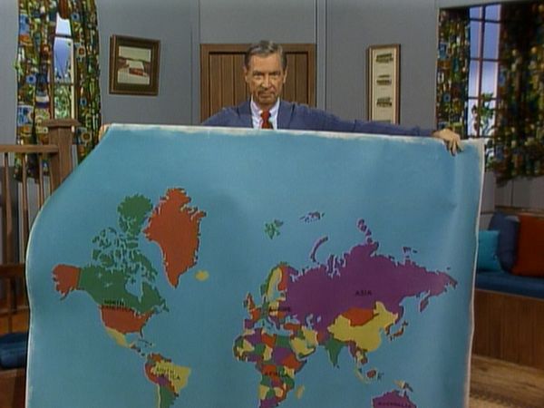 Mister Rogers' Neighborhood - A Map of the World