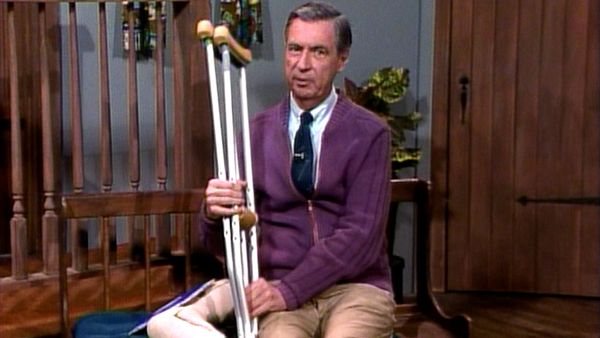 Mister Rogers' Neighborhood - Walking with Crutches